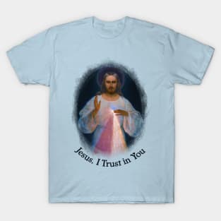 Jesus Divine Mercy Catholic St Margaret Mary Alacoque & Saint Faustina 200b T-Shirt